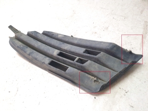 Volkswagen Golf Plus Mk5 (2004–2008) Front bumper lower grille 5M0853665 - 6
