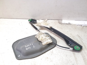 Volkswagen Golf Plus Mk5 (2004–2008) Rear side door window regulator 5M0839461 - 4