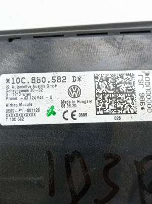 Volkswagen ID.3 C (2019–2026) Priekšējā sēdekļa drošības spilvens 10C880582D - 4