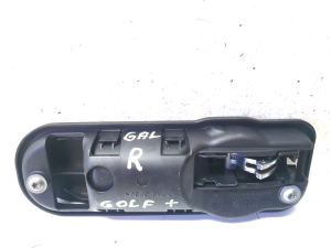 Volkswagen Golf Plus Mk5 (2004–2008) Rear side door interior handle 5M0837198 - 2