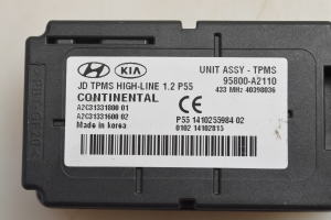 Kia ceed (2012–2018) Module de contrôle de pression des pneus 95800A2110 - 4
