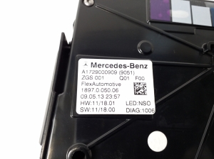 Mercedes Benz SLK-Class 172 (2011–2026) Front interior lighting panel A1729000909 - 2