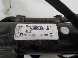 Volkswagen ID.4 I (2020–2026) Tow hitch and its parts 11A803881D - 3