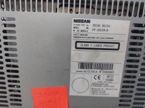 NISSAN Micra K12 (2002–2010) Radio (head unit) 28185BG10A - 4