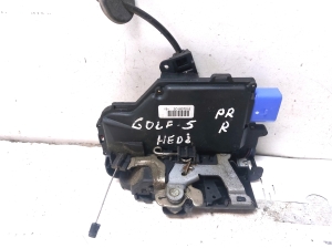 Volkswagen Golf V (2003–2009) Front door lock 3D1837016 - 5