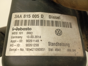 Volkswagen Passat B7 (2010–2014) Webasto 3AA815005D - 2