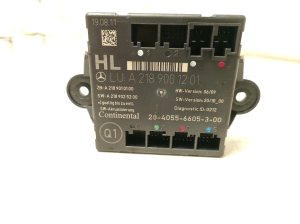 Mercedes Benz CLS-Class 218 (2011–2018) Rear side door control unit A2189001201 - 2