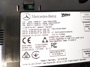 Mercedes Benz C-Class 205 (2014–2021) Control unit A2059004244 - 2