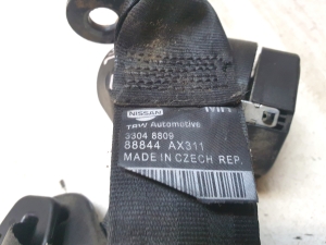 NISSAN Micra K12 (2002–2010) Sicherheitsgurt hinten 88844AX311 - 3