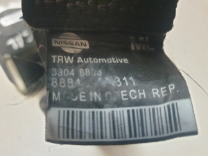 NISSAN Micra K12 (2002–2010) Sicherheitsgurt hinten 88845AX311 - 4