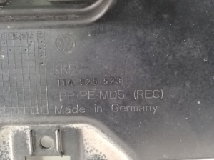 Volkswagen ID.4 I (2020–2026) Rear underbody shield 11A825523 - 3