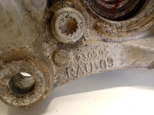 Volkswagen Passat B7 (2010–2014) Front wheel hub and its parts RAU09 - 5