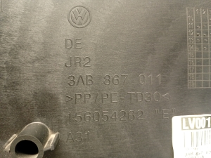   Esiukse polster ja selle osad  - 3AB867011 