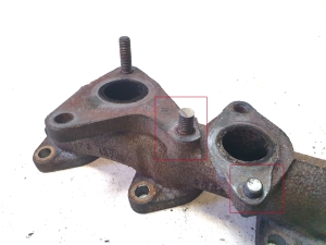 NISSAN Micra K12 (2002–2010) Exhaust manifold 466141 - 4