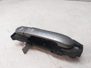 NISSAN Micra K12 (2002–2010) Rear side door exterior handle 233323 - 3