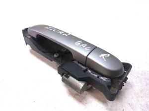 NISSAN Micra K12 (2002–2010) Rear side door exterior handle 233323 - 4
