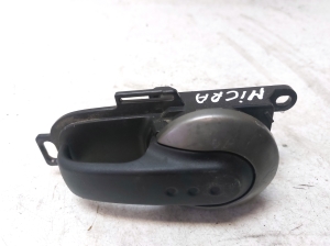 NISSAN Micra K12 (2002–2010) Rear side door interior handle 5010800006 - 4