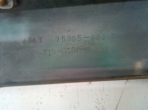 TOYOTA Land Cruiser 90 (1996–2002) Schwellerverkleidung außen 7580560010 - 2