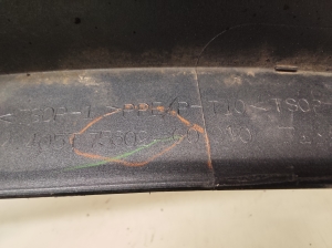 TOYOTA Land Cruiser 90 (1996–2002) Kotflügelverbreiterung vorne 7560260010 - 3