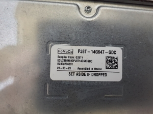 Ford Mustang Mach-E Mach-E (2020–2026) Vadības bloks PJ8T14G647GDC - 2