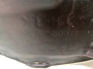 TOYOTA Land Cruiser 90 (1996–2002) Priekšējais apakšspārns 5387560010 - 2