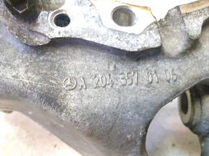 Mercedes Benz C-Class 204 (2007–2014) Tagumise rummu känd ilma laagrita A2043570106 - 4