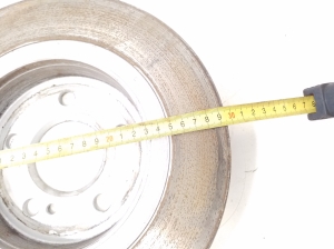 Mercedes Benz GLA-Class 156 (2013–2019) Rear brake disc A2464230112 - 3