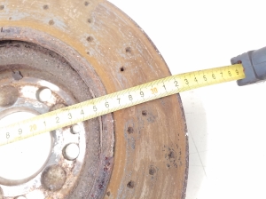 Mercedes Benz GLA-Class 156 (2013–2019) Front brake disc A2464212712 - 4