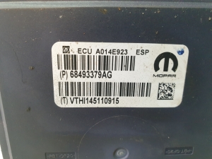 Dodge Durango (2010–2026) ABS Steuergerät 68493379AG - 3