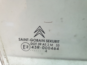 Citroen C2 (2003–2009) Esiukse klaas 000464 - 3