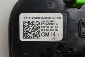 Kia ceed (2018–2026) Heater control panel 97250J7140 - 3