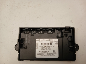 Mercedes Benz S-Class 221 (2005–2013) Rear side door control unit A2219007801 - 2