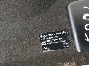 Mercedes Benz GLA-Class 156 (2013–2019) Parcel shelf A1566904500 - 3