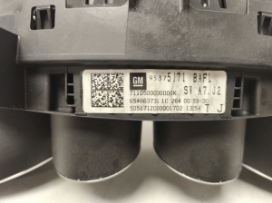 Opel Mokka (2012–2020) Instrument cluster 95375171 - 8