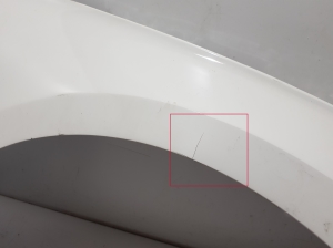 AUDI A5 (2016–2026) Front fender 8W6821106B - 2