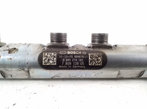 BMW X3 E83 (2003–2010) Kõrgsurve kütusetorustik ja selle osad 7809128 - 3