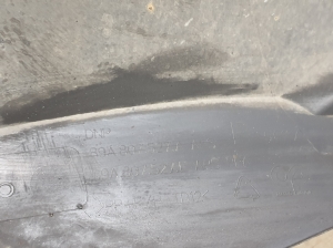 Rear bumper - 89A807527A
