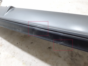 AUDI Q8 (2018–2026) Rear bumper lower spoiler 4M8807568 - 5
