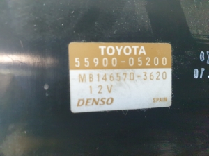 TOYOTA Avensis T25 (2003–2008) Heater control panel 5590005200 - 6