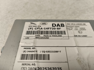 Jaguar XF (2008–2016) Control unit CPLA14F720BF - 2