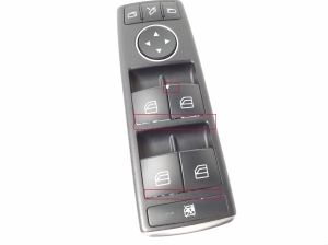 Mercedes Benz GLA-Class 156 (2013–2019) Front door glass switch A1669054400 - 2