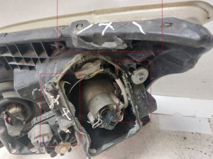 TOYOTA Avensis T25 (2003–2008) Scheinwerfer vorne - 4