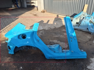   Kotflügel hinten und seine Teile  - 95B809030Y 