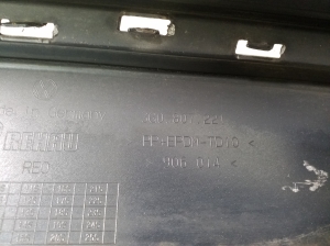 Volkswagen Passat B8 (2014–2023) Priekšējais bamperis 3G0807221 - 2