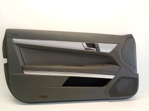   Front door panel and its parts  -  
