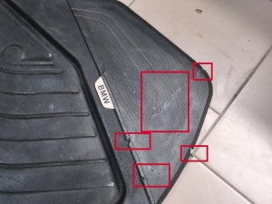 BMW X5 F15 (2013–2018) Trunk carpet 22824010 - 5