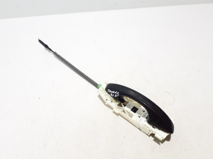 Front door external opening handle and its details - 