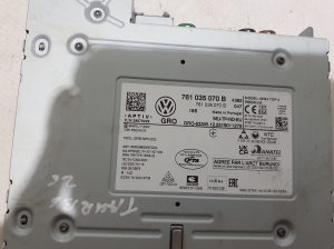 Volkswagen Touareg III (2018–2026) Audio, Video, Navigation 761035070B - 2