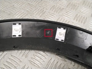 Peugeot 208 (2019–2026) Front fender trim (flare) 9844358780 - 2