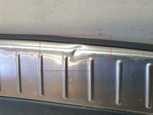 TOYOTA Avensis T25 (2003–2008) Trunk interior trim 5838705090 - 5